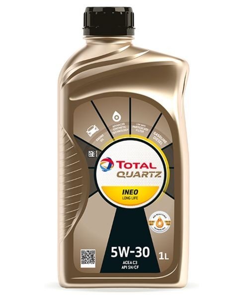 Ulei motor TOTAL Quartz Ineo Long Life 5W30 213818, volum 1 litru, semi sintetic