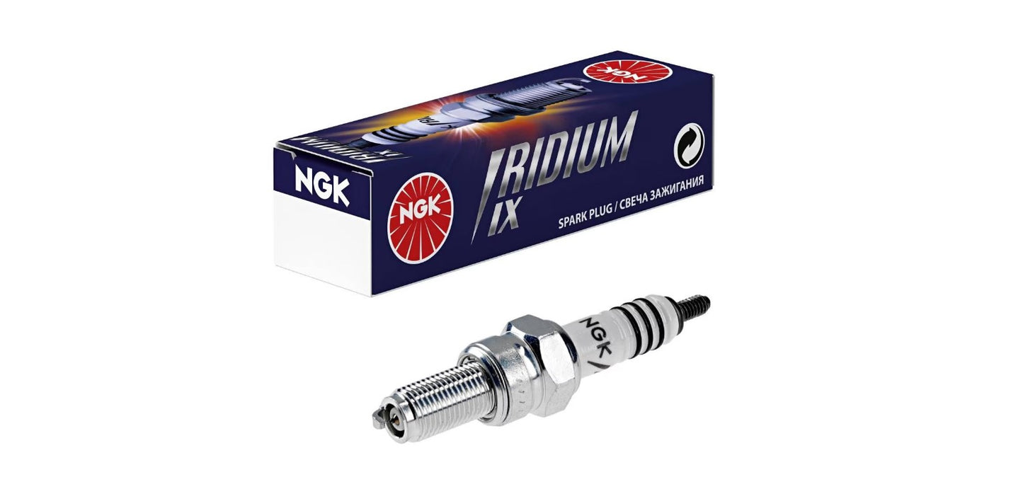 Bujie Iridium CR8EIX, NGK, Argintiu/Alb