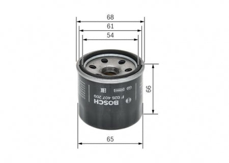 Filtru ulei BOSCH F 026 407 209