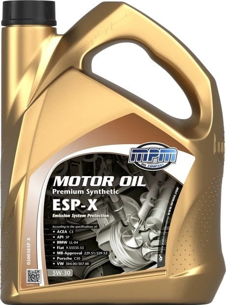 MPM Premium Synthetic ESP-X 5W30/5L