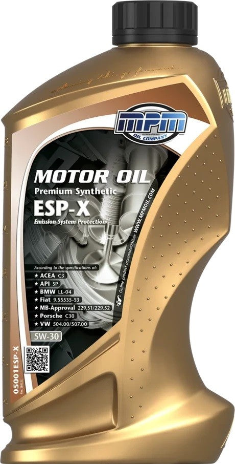 MPM Premium Synthetic ESP 5W30/1L