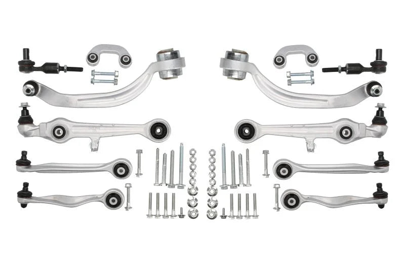 Set reparatie brate puntea fata Delphi pentru AUDI A4 B5, A6 C5; SKODA SUPERB I; VW PASSAT B5, PASSAT B5.5 1.6-4.2 11.94-03.08
