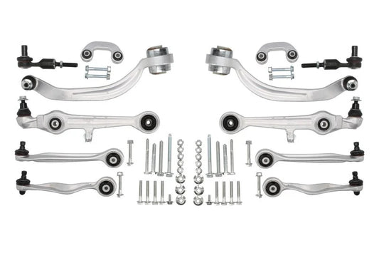 Set reparatie brate puntea fata Delphi pentru AUDI A4 B5, A6 C5; SKODA SUPERB I; VW PASSAT B5, PASSAT B5.5 1.6-4.2 11.94-03.08