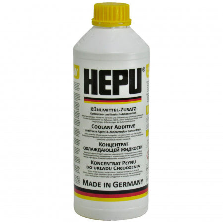 Antigel concentrat Hepu G11 galben 1.5 litri