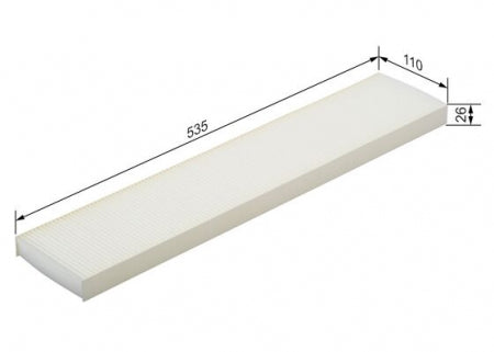 Filtru habitaclu BOSCH 1 987 432 028