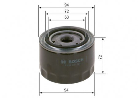 Filtru ulei BOSCH F 026 407 024