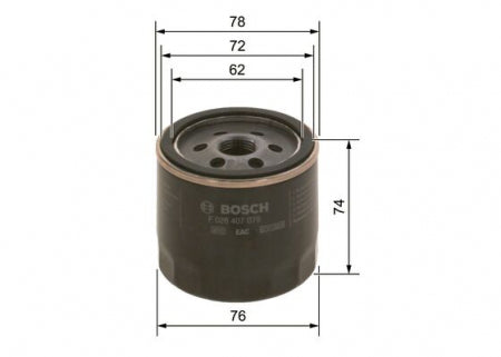 Filtru ulei BOSCH F 026 407 078