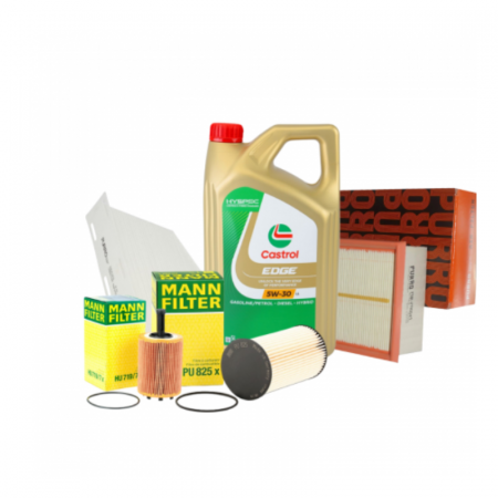 Pachet schimb ulei SILVER Castrol 5L+ filtre Purro/Mann pentru grupul VAG - VW AUDI SKODA SEAT 1.9TDI, 2.0TDI