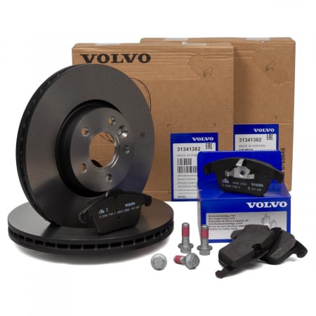 Set 2 Buc Discuri Frana + Set Placute Frana Fata Oe Volvo V70 3 2007-2016 31341382+30793941