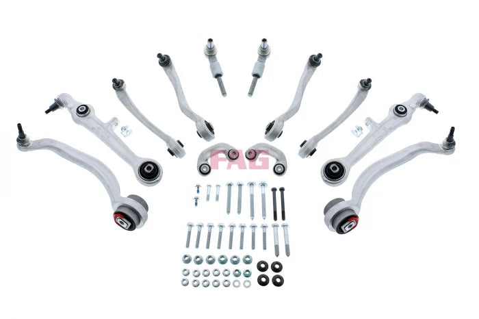 Set reparatie brate puntea fata FAG pentru AUDI A4 B5, A4 B6, A6 C5; SKODA SUPERB I; VW PASSAT B5, PASSAT B5.5 1.6-4.0 11.94-03.08
