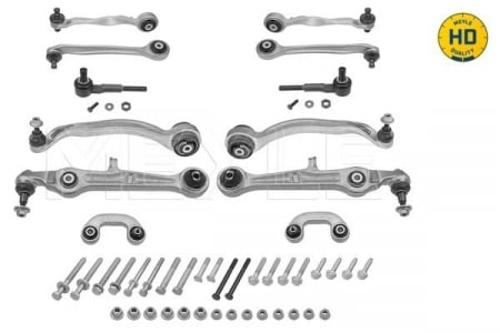 Set reparatie brate puntea fata  Meyle pentru AUDI A4 B5, A4 B6, A4 B7 1.6-4.2 11.94-06.08